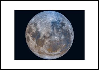 A Unique Colourful and Educational Fullmoon - Solar System