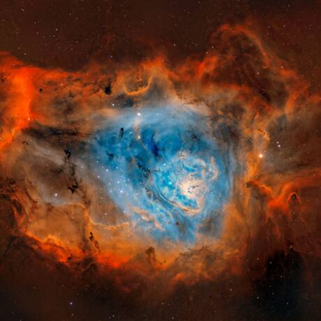 Lagoon Nebula — The Cosmic Lagoon and a Cosmic Nursery
