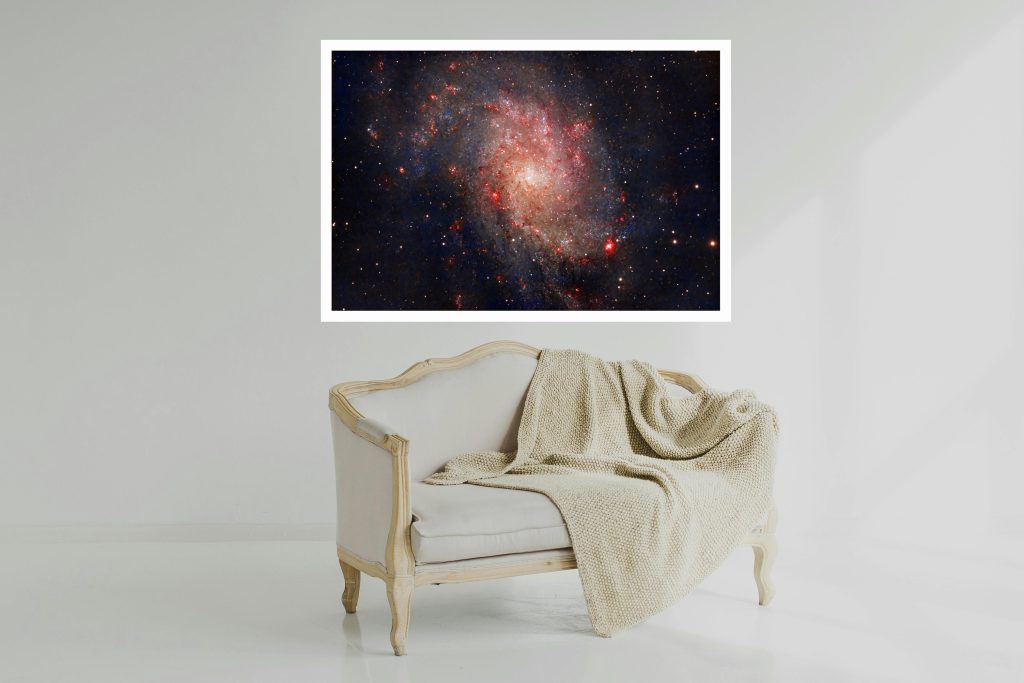 Capturing the Cosmic Beauty The Triangulum Pinwheel Galaxy