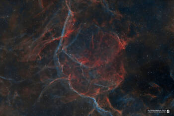 Vela Supernova Remnant – A Tapestry of Celestial Aftershock