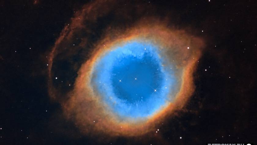 👁️✨ God’s Eye – The Helix Nebula (NGC 7293)