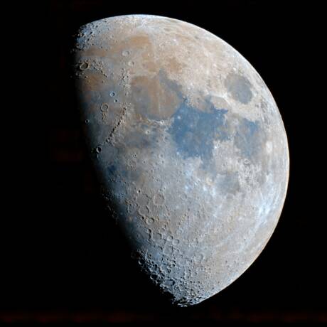 The Moon — A World in Living Colour