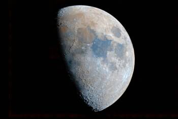 The Moon — A World in Living Colour