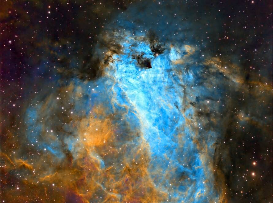 Omega Nebula — The Swan Among the Stars